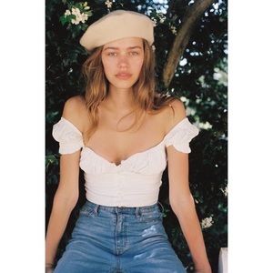 with jean louie top size small